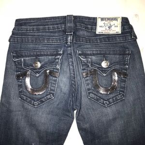 Women’s True Religion Jeans w/Sequins size 25